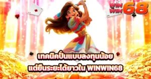 เทคนิคปั่นแบบลงทุนน้อยแต่ยืนระยะได้ยาวใน WINWIN68